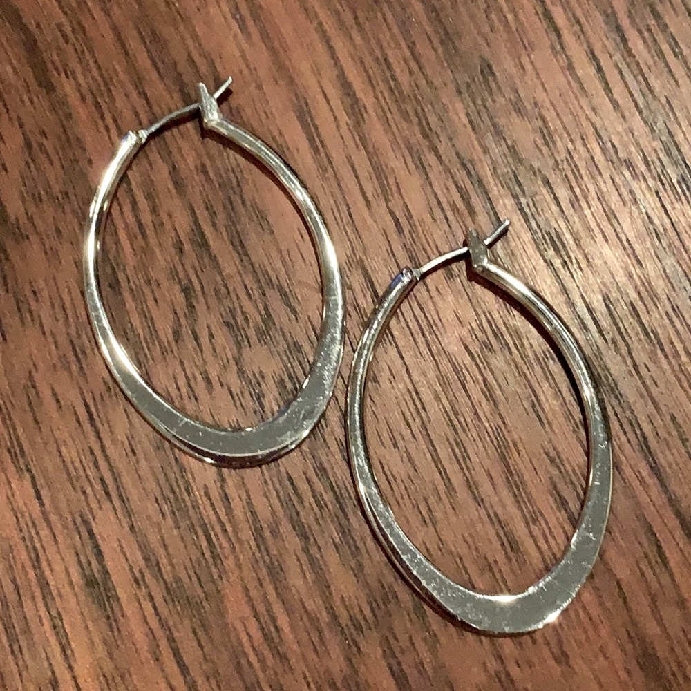 Argento Vivo Hoop Earrings, 2 Pair - Picture 3 of 3